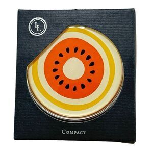 Lucy Lu Designs Compact - 1 Reg 1 5x mirror - New in Box 2 3/4” Diameter